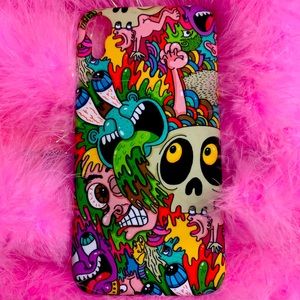 Exaggerating comic iPhone case